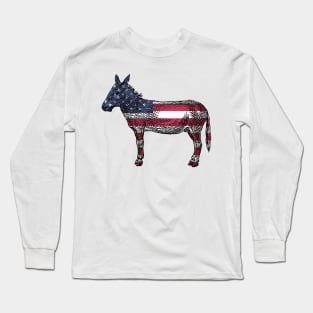 US Elections Democrats Symbol Long Sleeve T-Shirt